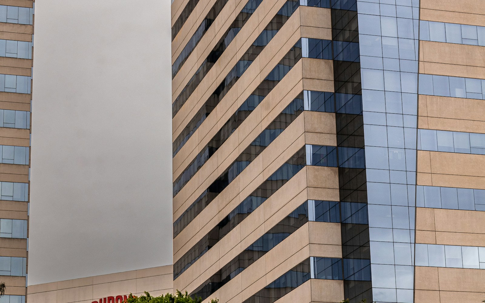 Managed commercial office property exterior prepared for a facility assessment.